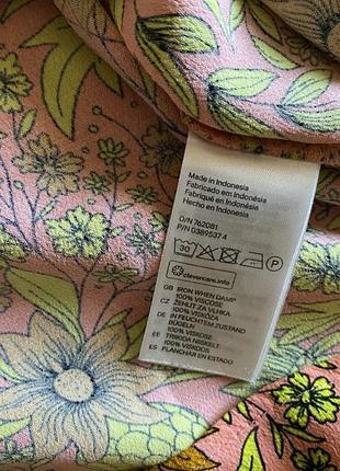 Красивая яркая блуза от h&amp;m 6