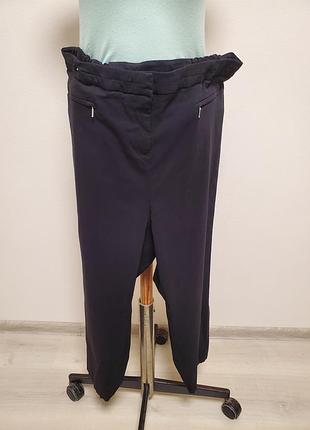 Гарні брендові віскозні штани батал стрейч