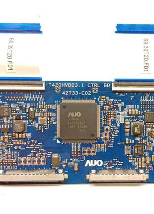 T- con auo t420hvd03.1 ctrl bd 42t33-c02 t390hvf02.0