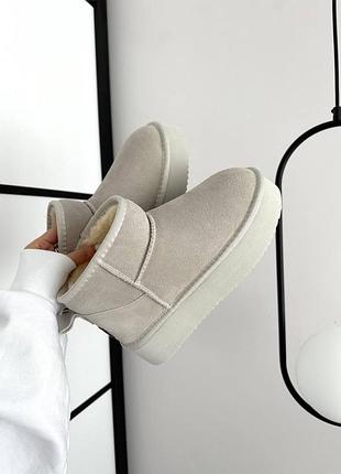 Уггі угги уги угі угг ugg Bpth ultra mini platform milk