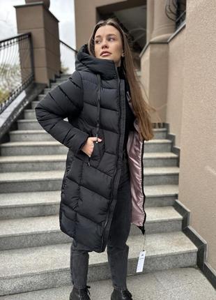 Жіночий зимовий пуховик пальто