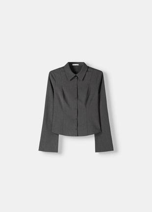 Приталена сорочка bershka