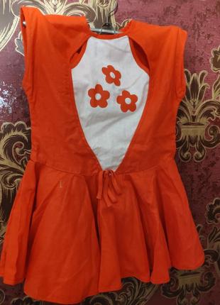 Детское винтажное платье 1993 года.