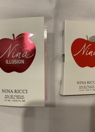 Пробники парфюма nina ricci