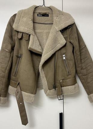 Дублянка zara s. дублянка. жіноча дублянка