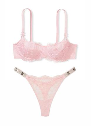 Мереживний комплект білизни victoria's secret вікторія сікрет оригінал