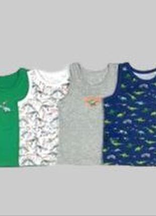 Майки комплект маєчки для хлопчика Grey примарк оригінал