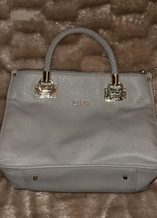 Сумка жіноча сіра liu jo