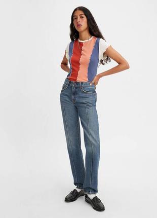 Жіночі прямі джинси levi's middy straight