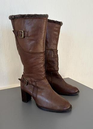 Сапоги зимние kurt geiger, сапоги натуральная коза, натуральная мебель