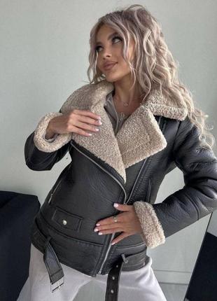 Дубленка в стиле stradivarius