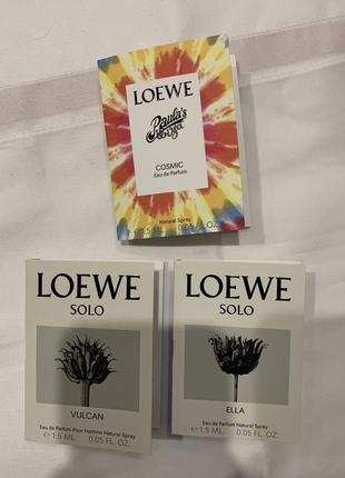 Пробники ароматов loewe
