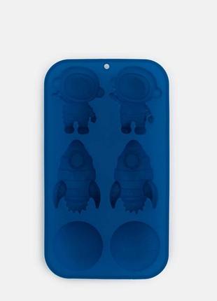 Форма космічні пригоди силіконова синя