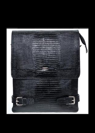 Мужская кожаная сумка  desisan.