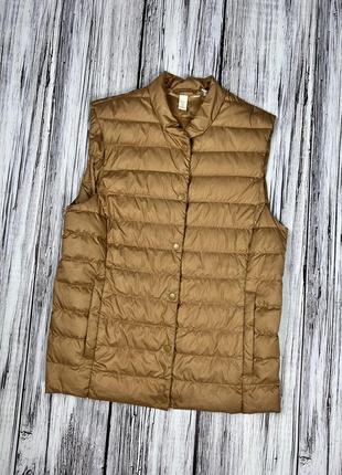Жилет h&m  xs (160/80а) жилетка оригинал пуховая стеганая