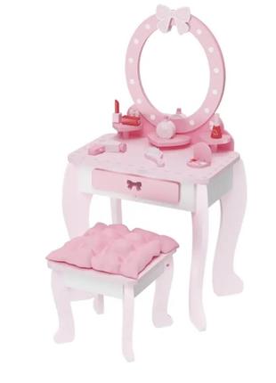 Столик , трюмо косметичний стіл з натурального дерева playtive