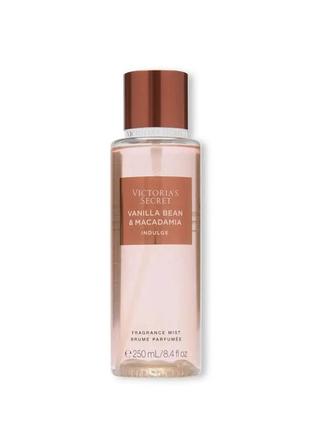 Парфюмированный увлажняющий спрей victorias secret vanilla bean &amp; macadamia.