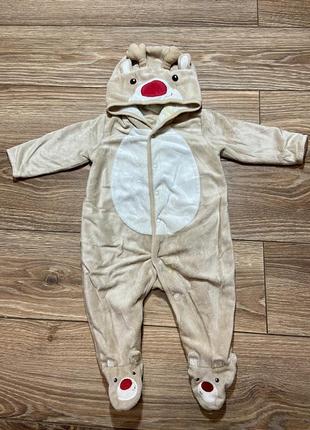 Плюшевий комбінезон оленятка🦌