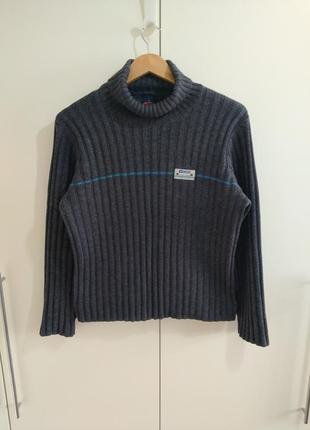 Гольф шерсть diesel водолазка серый цвет