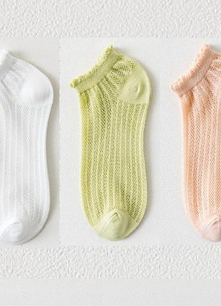 1-6 жіночі шкарпетки комплект 3 пари шкарпеток носков женские носки