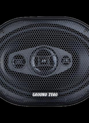 Автомобільна акустика ground zero gzrf 69sq коаксіальна овальна 15 х 23 см (6х9")