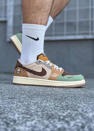 Кросівки jordan 1 retro low og zion williamson