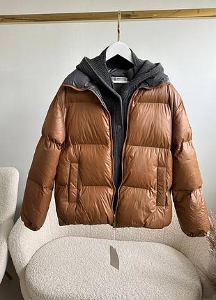 Брендовая зимняя куртка в стиле brunello cucinelli