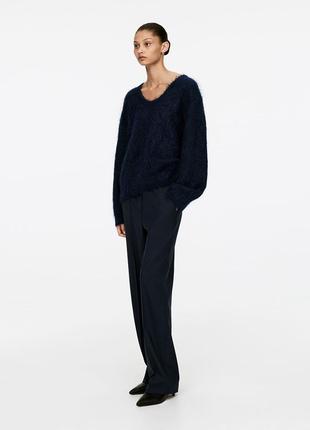 Прямі широкі брюки arket