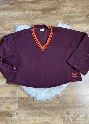 Жіночий брендовий світшот puma