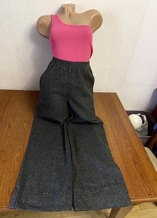 Супер теплые брюки палаццо