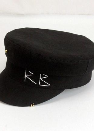 Ruslan baginskiy чорна кепі / руслан багінський капелюх