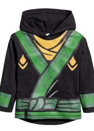 Худі ніндзя lego ninjago h&m для хлопчика 3–4 роки