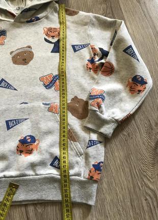 Кофта худи свитшот капюшоном h&amp;m реглан толстовка
