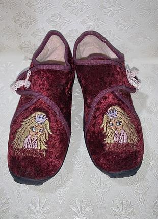 Superfit тапочки на липучках теплые девочке 31 р 19,5 см