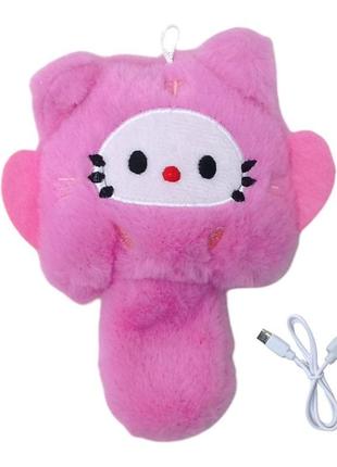 Інтерактивна м'яка іграшка аніме hello kitty рожевий