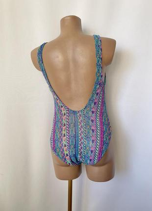Beach wave купальник сетка сеточка до загара голубой разноцветный пропускает загар spf слитный цельный винтаж стиль 90е стиль kiniki pitaya2 фото