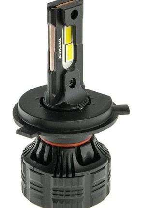 Led лампа decker led pl-03 5k h4 h/l (1шт)