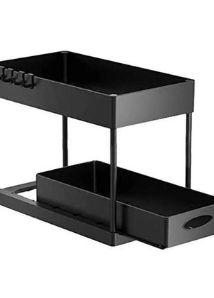 Многофункциональная стойка, кухонный органайзер, полка для ванной, контейнер для хранения6 фото