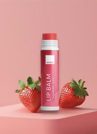 Бальзам для губ avon з ароматом полуниці