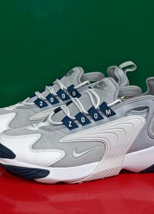 Кожаные женские кроссовки nike zoom 2k оригинал2 фото