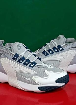 Кожаные женские кроссовки nike zoom 2k оригинал3 фото