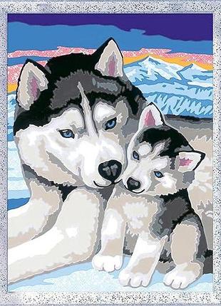 Картина по номерам с рамкой - для детей, ravensburger. уценка