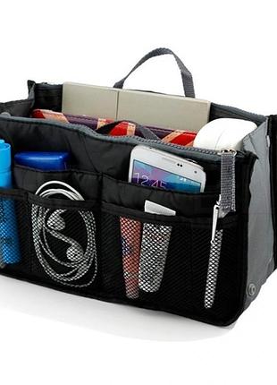 Органайзер сумка в сумку bag in bag maxi black