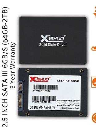 Ssd диск 128гб xishuo ssd 128 твердотельный накопитель hdd sata 2,5" 128gb ссд для пк компьютера ноутбука