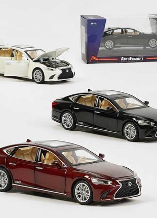 Машинка gt - 11709 (72/2) "авто експерт", 3 кольори,  металопластик, масштаб 1:32, звук, світло, інерція, в