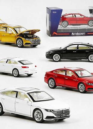 Машинка gt - 01200 (72/2) "авто експерт", 4 кольори, металопластик, масштаб 1:32, звук, світло, інерція,