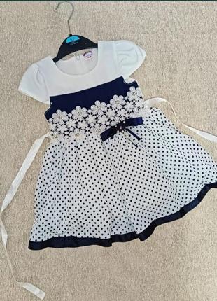 Детское праздничное платье рост 98 на 2-3 года