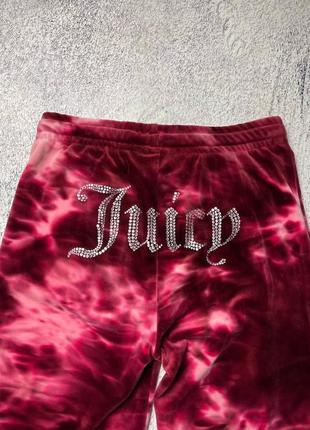 Велюровые штаны juice couture3 фото