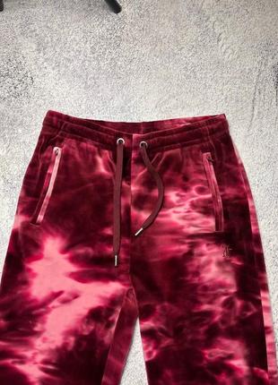 Велюровые штаны juice couture7 фото