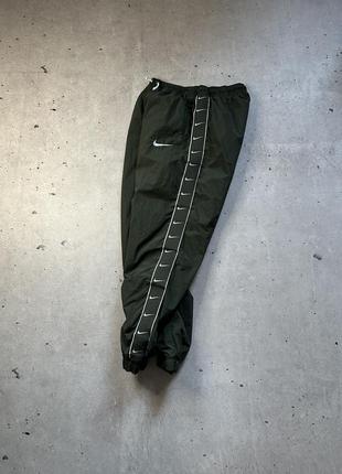 Nike nylon lampass pants drill y2k sk8 спортивні нейлонові штани